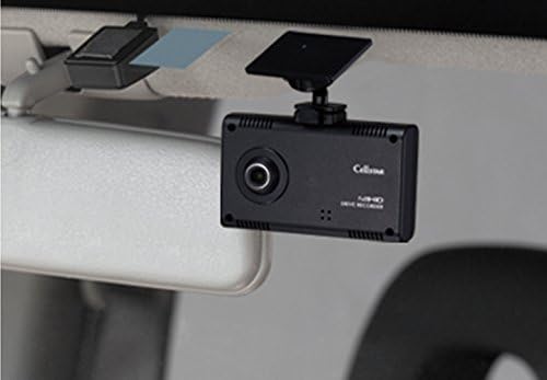 Cellstar CSD-570FH mounted on a car windshield near the rearview mirror