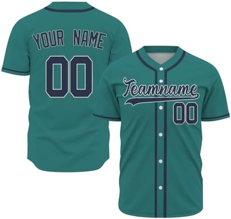 Custom Baseball Jersey Personalized Baseball Shirt
