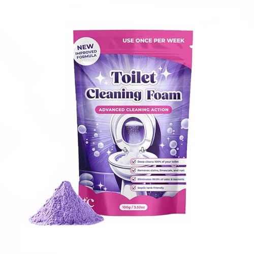 2026 New Toilet Cleaner Toilet Cleaning Foam Foam For Sparkling Clean Touch Free Foaming Cleaning Powder (1)