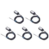 Odorkle Magnetic Switch Sensor, ABS 2 Wire Magnetic Proximity Sensor DC