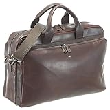 Stiftelaschen, Tragegriff BRAUN BÜFFEL Parma Aktentasche Leder 40 cm Laptopfach