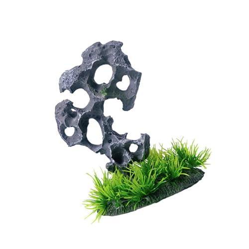 風景石風景水槽の装飾水族館テラリウムエビ草岩の装飾品マウンテンビューの装飾