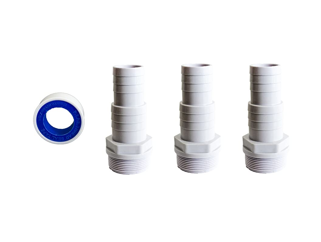 Bypass Set Pool Adapter für Poolheizung Schlauchanschluss 32mm 38mm
