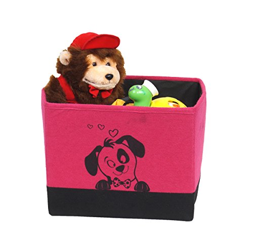 Image of PrettyKrafts Storage Box Set of 2 Open Impreio Pink