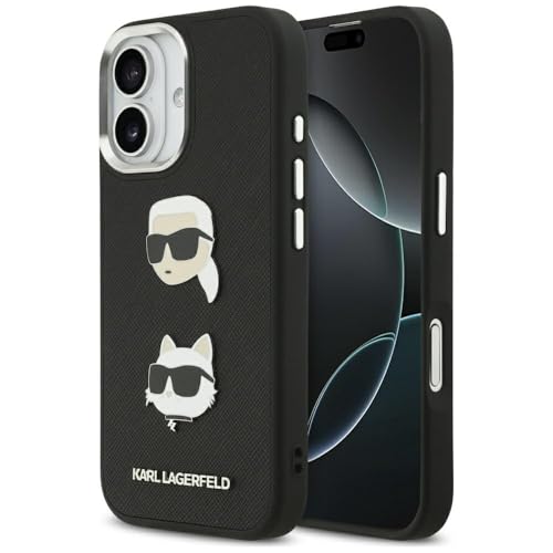 Coque iPhone 17 Karl Lagerfeld chic noire style parisien au quotidien