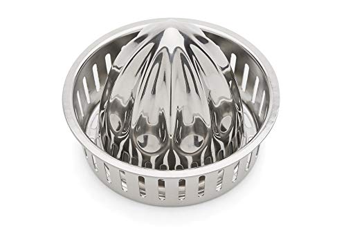 Jarware - 82654 Jarware Stainless Steel Citrus Juicer Lid for Mason Jars, Wide-Mouth, Metallic
