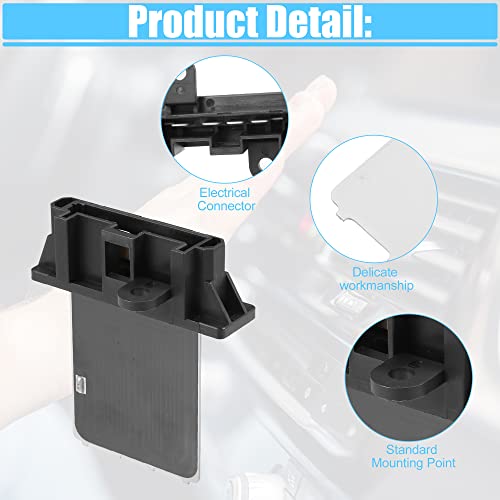 Image of ACROPIX HVAC Blower Motor Resistor AC Blower Control Module Fit for Nissan Altima 2.5L 3.5L 2002-2006 No.271508J000 - Pack of 1 Black