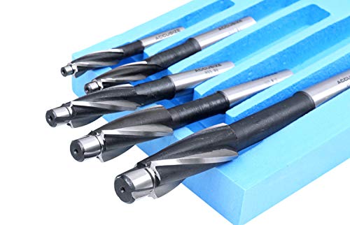 Accusize Industrial Tools 508S-007M 7 Pc Metric Hss Solid Capscrew Counterbore Set thumb #5