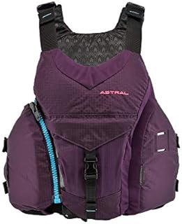 Astral Women's Layla Life Jacket PFD for Whitewater, Sea, Touring Kayaking, Stand Up Paddle Boarding, and Fishing, Eggplant, M/L