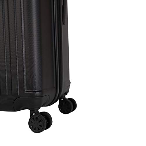 American Flyer Moraga 22 Black Hardside Spinner Luggage for Adults