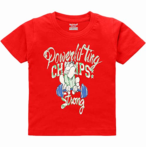Image of kiddeo Kids Boys Tshirts(Pack of 3) (5pcs Rd yl Or)