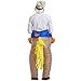 Inflatable Costume for Adult Inflatable Costumes Adult Size Inflatable Body Suits Pants (Blue), 14x3x12