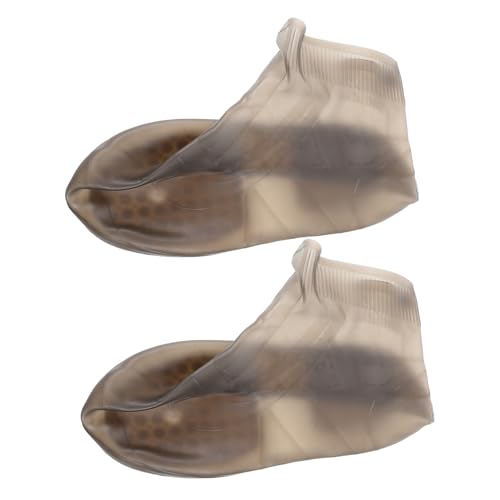 LIFKOME Cubrezapatos impermeables reutilizables y versátiles para lluvia, antideslizantes, para hombre y mujer, de silicona fácil de limpiar miniatura 1