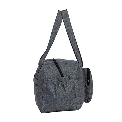 Lug Propeller Packable Duffel Bag, Heather Gray, One Size