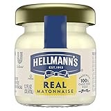 Hellmann's Foodservice Mayonnaise Room Service Jar Real 72 count