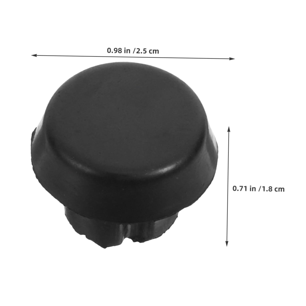 balacoo 5 Pcs Billiard End Caps Durable Abs Repairing Parts for Pool Equipment Easy Installation End Stoppers Reliable Accessories for Competitive Matches and Daily Practice