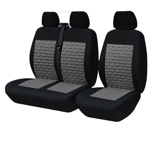 Housses sièges universelles pour rénover les tissus usés de camionnette Citroën Relay