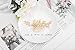 IYOU Peine para el cabello nupcial con cristales brillantes Flor dorada Pieza...