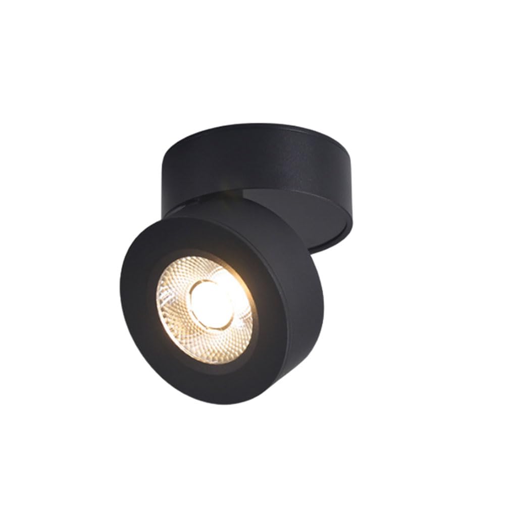 IOEDHW Creative Modern Downlight Foldable Spot Light Surface Mounted Ceiling Spot Lamps Ultra Thin Aisle Lights Bedroom Kitchen Island Corridor Directional Ceiling Down Lighting Anti-glare Ceiling Lam