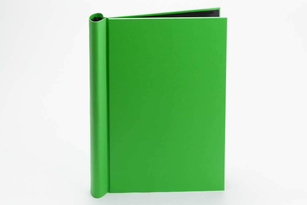 Brightly Coloured Springback Binder A4 Portrait 1-250 Pages - Green