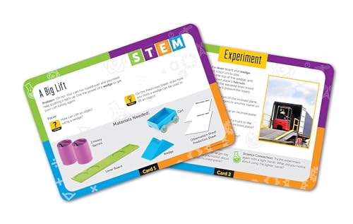 Image of Learning Resources STEM Simple Machines Activity Set | STEM Engineering Kits for Kids, Simple Machines Kit for Classroom, Pulley Machine, Engineering Activities