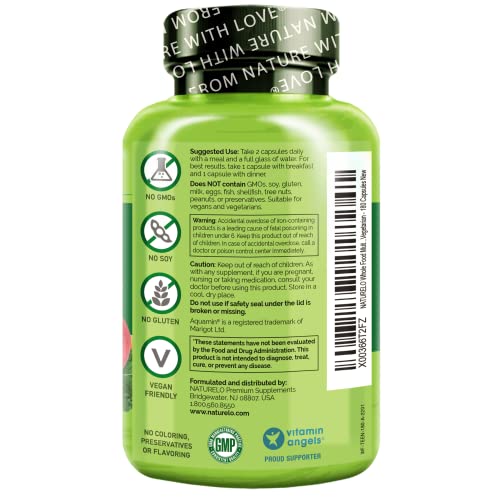 Naturelo Whole Food Multivitamin For Teens - Vitamins And Minerals For Teenage Boys And Girls - Supplement For Active Kids - With Organic Whole Foods - Non-Gmo - Vegan & Vegetarian - 180 Capsules #TOP1