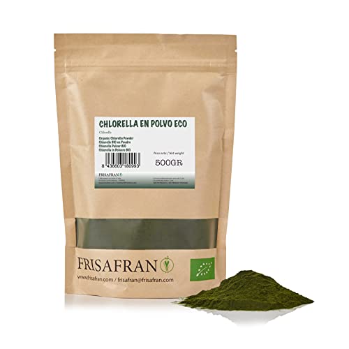 FRISAFRAN - Chlorella Pulver BIO - 500Gr Cover