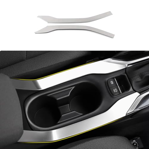 Accesorio para Toyota Corolla Cross 2022-2025 Marco Portavasos Interior Acero Inoxidable miniatura 2