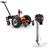 SuperHandy Electric Trailer Dolly Super-Duty 7500lbs Max Trailer Weight & Trailer Power Tongue Jack Electric Manual A-Frame [Bundle Deal]