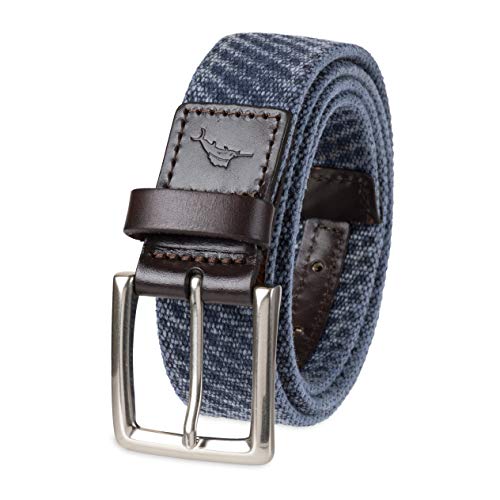 Tommy Bahama Men's Marled Fabric Web Belt