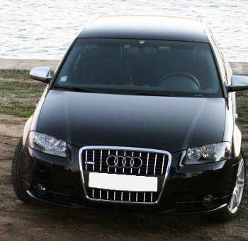 Baguette de calandre chromée Audi A3 look dynamique et brillant