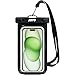 Produktbild JOTO Wasserdicht Handyhülle,Unterwasser Hülle IPX8 Waterproof Handytasche für 6.9" iPhone 15 14 13 12 11 Pro Max/Samsung Galaxy S24 S23 Ultra S22 A54 Weiteren bis 7 Zoll- Schwarz