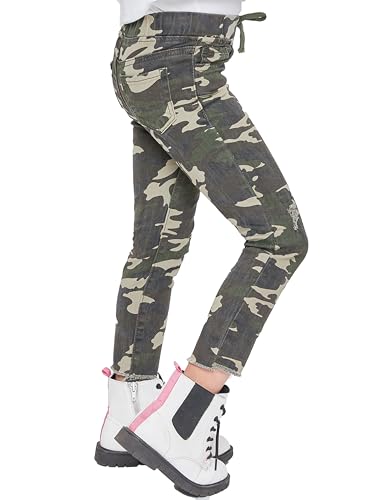 YMI Toddler Girl Pull on Faux Drawstring Skinny Jean2