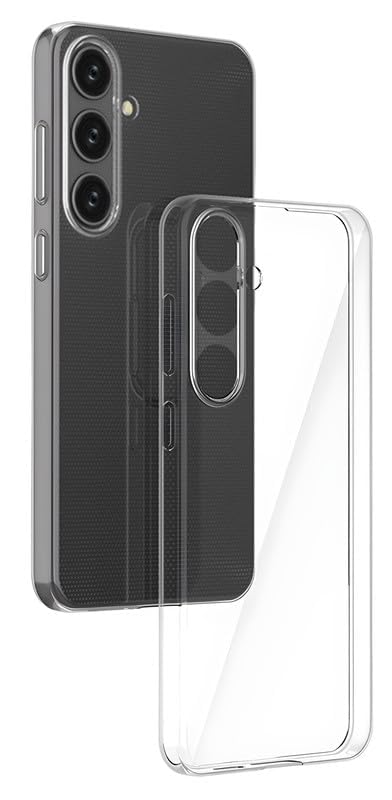 Image of Case Creation Brand - Mobile Cover for Samsung Galaxy S24 Plus (Soft & Flexible Back Case), Transparent