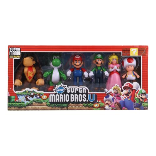 Image of Toys Uncle Figure Pack (Mar*io 6 Pack Set)