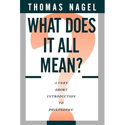 What Does It All Mean?: A Very Short Introduction to Philosophy