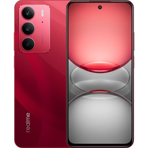 realme C75 Smartphone 8+256 GB, Pantalla FHD, Cámara supernítida de 50 MP, Andriod (Rojo)