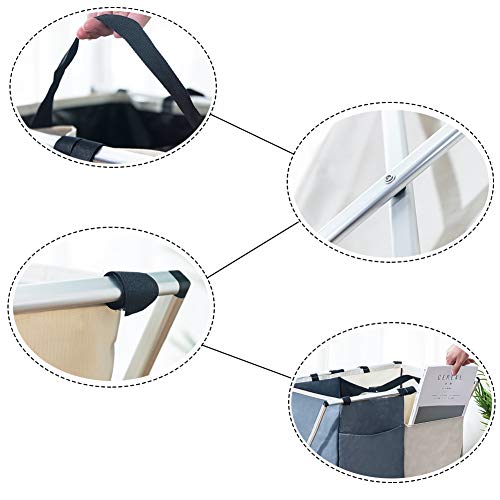 UHAPEER Portabiancheria Grande Cesto Pieghevole