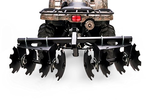 Black Boar ATV/UTV Disc Harrow Implement with Adjustable Sides, for Cultivating, Establishing a Food Plot and Maintaining Your Property (66001) - Thumbnail 2