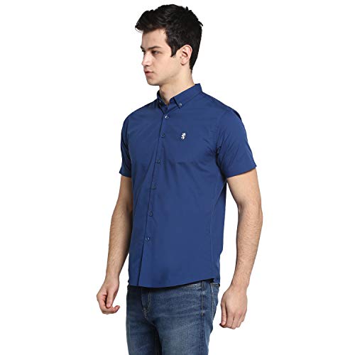 Image of Red Tape Half Slevee Button Down Shirt for Men | Your Go to for Comfort and Style