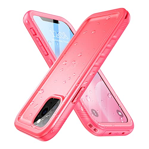 SPORTLINK IP68 Waterproof Shockproof Case for iPhone 12 Pro Max Pink