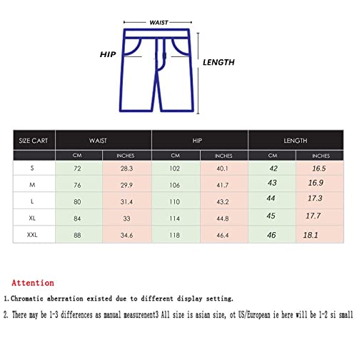 XDSP Shorts Deportivos Hombre Pantalones Cortos Shorts Pantalón Corto de Entrenamiento de Secado Rápido para Correr Jogging Running al Aire Libre Ligero y - imagen 6