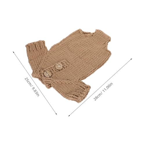 Traje de león para sesión de fotos de bebés en estudio fotográfico o casa 2