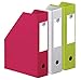 OXFORD Color Life Tonic Lot de 3 Porte-revues PVC Dos 7 cm - Coloris aléatoire