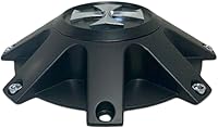 Vista 2 de Cali Offroad 9100 Busted Wheel C109100MB Cross Logo Matte Black Tapa central de rueda