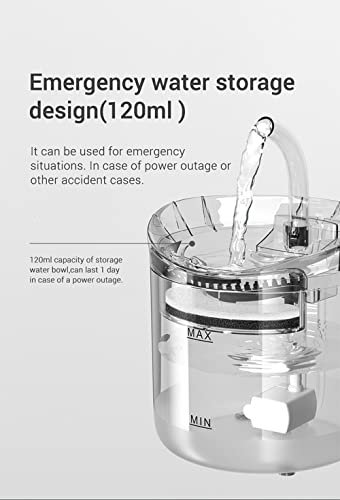 Dispensador de Agua Automático para Gatos 2L Star Dream miniatura 6
