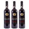 Kourtaki Mavrodaphne 3x 0,75l | Roter Dessertwein aus Patras | 15% Vol. | + 20ml Jassas Olivenöl