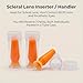 RAUROI [3 Pack] Scleral Lens Inserter, Ventless Contacts Inserter Tool for Scleral Lenses and Prosthetic Eyes