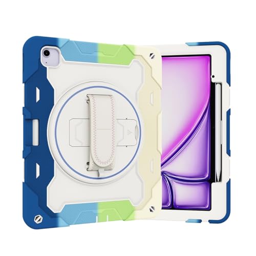 Étui iPad Air 13 2024 enfant pour dessiner et regarder des vidéos partout