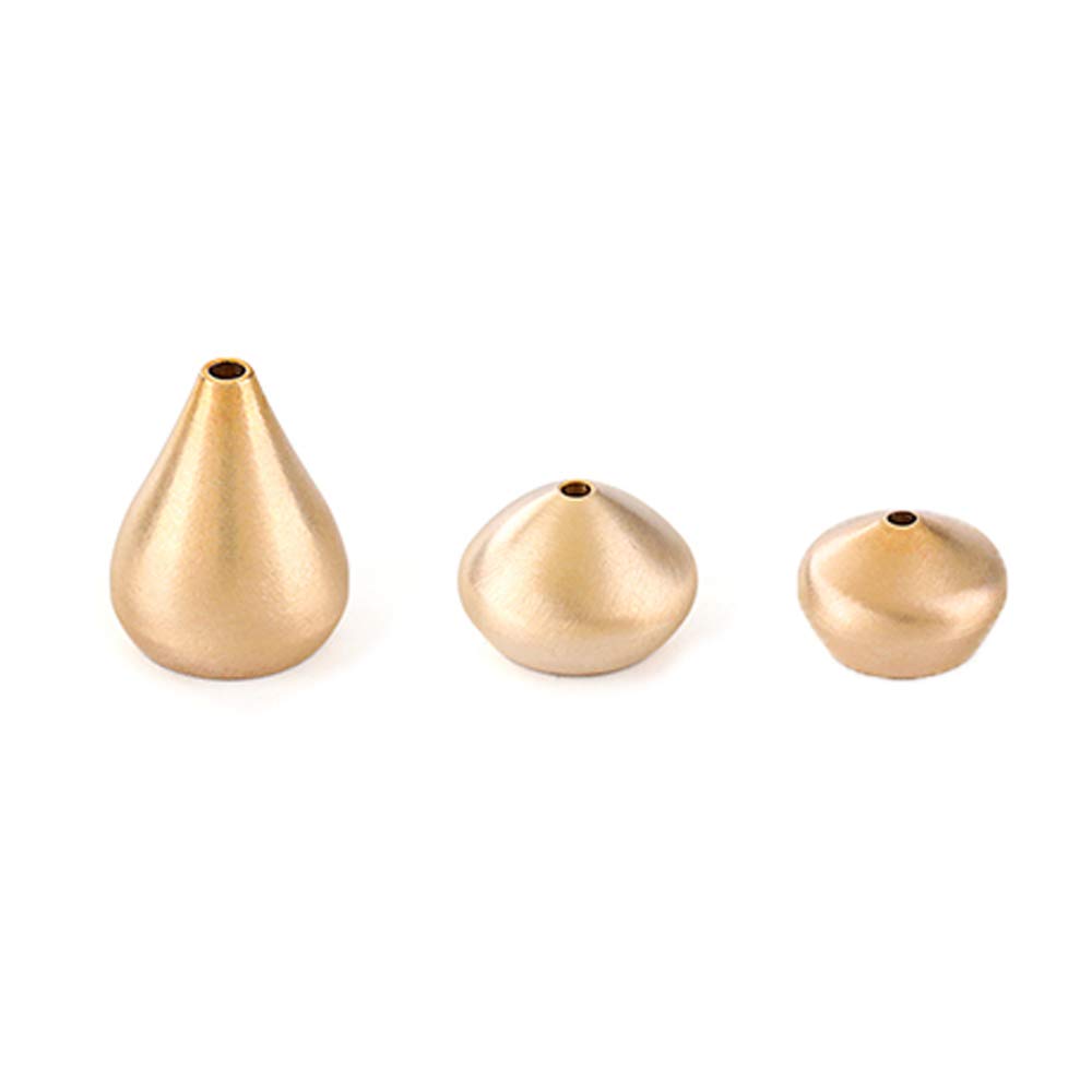 Aawfhrie Gold Ikaar 3 Pack Brass Incense Holder Lotus Stick Incense Burner And Cone Incense Holder